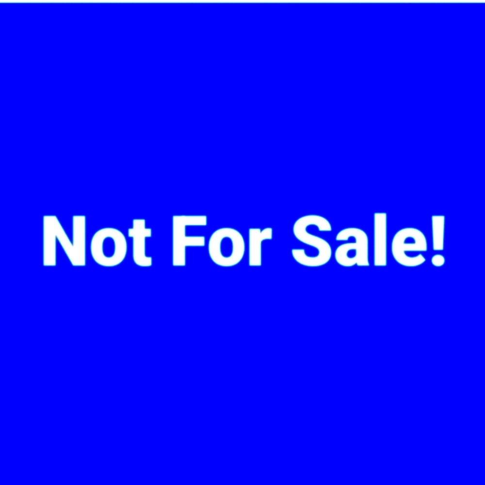 Not For Sale